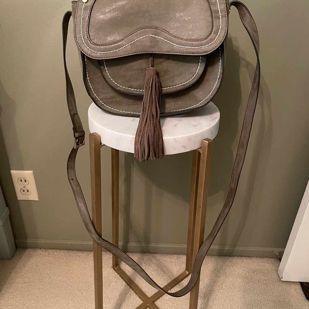 Faux Suede Purse by Steven by Steve Madden